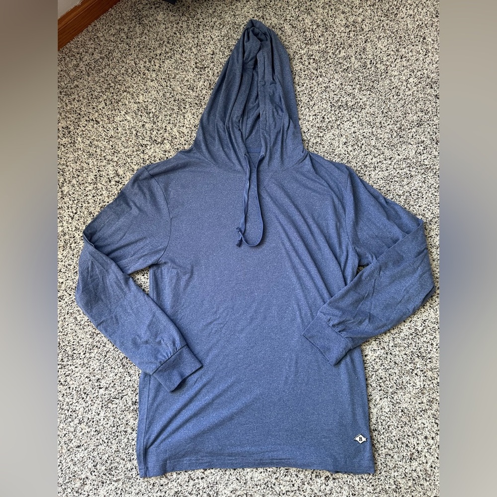 NWOT Burlebo men’s lightweight performance hoodie size small